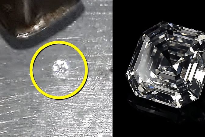 钻石是用什么加工的？铁锤能砸碎钻石吗？探秘
